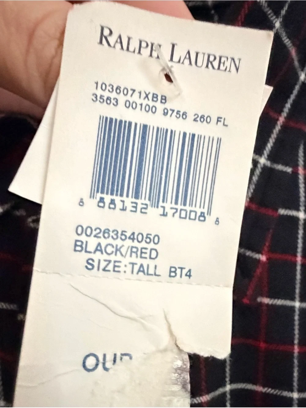 Ralph Lauren Classic Fit Multicolor 100% Cotton Men’s LT Long Sleeve Button Down